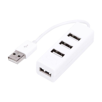 Разветвитель USB на 4 порта бел. Rexant 18-4103-1